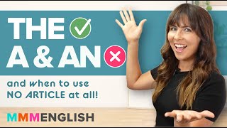 How to use English Articles THE AN A amp NO Article [upl. by Waverly]