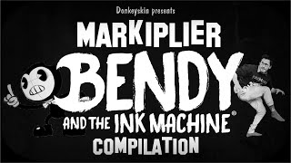 Markiplier Bendy and the Ink Machine Compilation [upl. by Hinman]