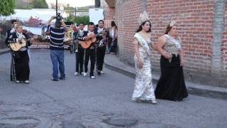 Procesión en honor de la Virgen de Guadalupe Plaza del Limón Michoacán [upl. by Lemmy]