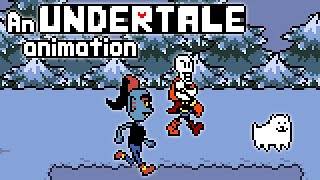 MEDDLING CANINE Undertale Animation [upl. by Tanaka]