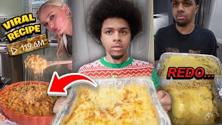 I MADE TINIS VIRAL MAC amp CHEESE RECIPE and of course everything went wrong…… [upl. by Allana]