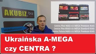 Ukraińskie akumulatory AMEGA czy akumulator CENTRA Test porównawczy akumulatorów [upl. by Ahoufe]