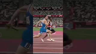 Filippo Tortu INCREDIBLE 4x100m Comeback [upl. by Gemina]