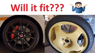 2021 Civic Type R FK8 Spare WheelTire Fitment sold by Honda 06421TGHA23ZA [upl. by Euqirdor]