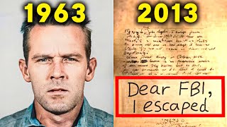 Alcatraz Escapee Sends Letter To The FBI 50 Years Later [upl. by Fanchie]