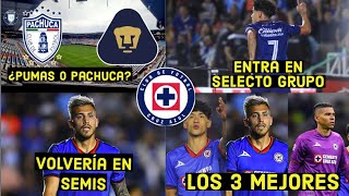 cruzazul🚨¿PUMAS O PACHUCA ANTUNA EN SELECTO GRUPO MIER ANTUNA Y PIOVI LOS MEJORES ligamx [upl. by Aneral]