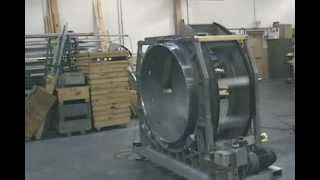 InPlace Machining of Rotating Drum [upl. by Leicam]