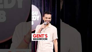 Gents Washroom  Crowd Work Stand Up Comedy By Vikas Kush Sharma shorts standupcomedy [upl. by Lietman]