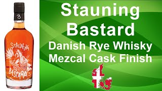 Stauning Bastard  Danish Rye Whisky with a Mezcal Cask Finish Review from von WhiskyJason [upl. by Aihsemak]