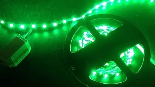 Running LED tape on an inappropriate power supply [upl. by Enimaj332]