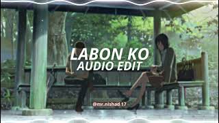 labon ko  kk edit audio [upl. by Korwin]