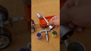 Mini tractor project mini motor water pump science project video🥰 [upl. by Annawahs]