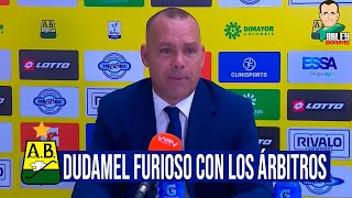 quotESTOY PREOCUPADO CON EL ÁRBITRAJE CONTRA EL BUCARAMANGAquot DUDAMEL [upl. by Englebert]