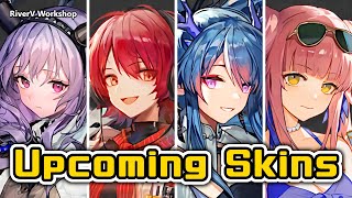 Upcoming Skins Showcase  Arknights明日方舟 今後グローバル版に実装予定のコーデ集 BSWイベントまで [upl. by Cimah]