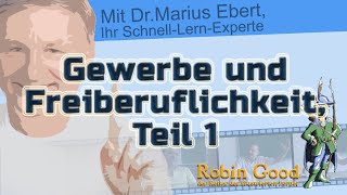 Gewerbe und Freiberuflichkeit ● Teil 1 Das Gewerbe [upl. by Fulcher]