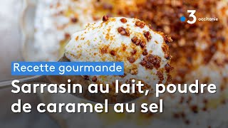 Recette inratable  Sarrasin au lait poudre de caramel au sel [upl. by Aimik]