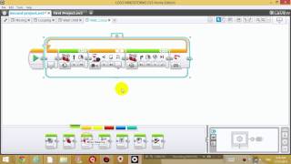 Lego Mindstorms EV3 Robotics Lesson 8  Looping combined with Wait until [upl. by Alrak]