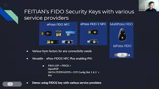 FIDO and Biometric Security Keys Technical Demo [upl. by Buroker]