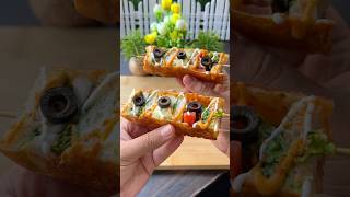 shorts Cheese Sandwich Boats easyrecipes ashortaday [upl. by Ledif]