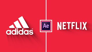 Trendy Logo Animation in After Effects  After Effects Tutorial  Simple Logo Animation [upl. by Oznarol343]