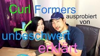 Curl Formers ausprobiert von unbeschwert erklärt dt  engl subs [upl. by Adnaluy]