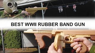 Ranking WWII rubber band SMG [upl. by Ydnab]