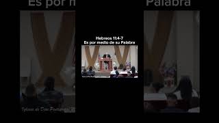 Hebreos 1147 Es por medio de su Palabra gospel jesus bible [upl. by Yenahc]