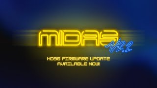 Midas V21  Firmware Update for HD9624 [upl. by Ailat]