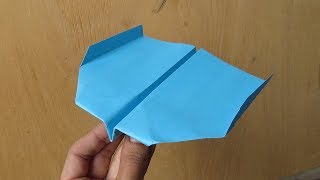 How To Make The Best Paper Airplane That Can Fly Far [upl. by Moule]