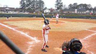 Walk off home run over the fence 7 years old [upl. by Waterman]