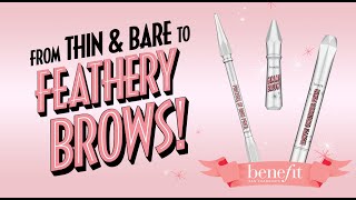 Barely There to Feathery Brow Tutorial [upl. by Letnoj40]