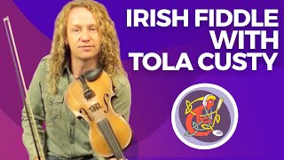 Irish Fiddle Lesson  Geese in the Bog With Tola Custy [upl. by Acinonrev]