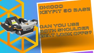 Chicco Keyfit 30 Base Can You Use Both Lock Offs Wnen Installing With Seat Belt [upl. by Puklich]