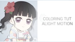 • Coloring Tutorial  XML  Alight Motion  suikaxl • [upl. by Katushka917]