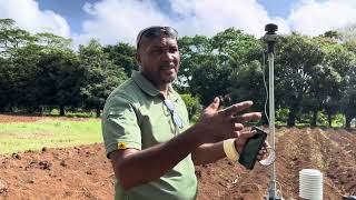 GWPC Installs IRRIGOPTIMAL System at Mirabeau Propagation Station in St Andrew Grenada [upl. by Amimej]