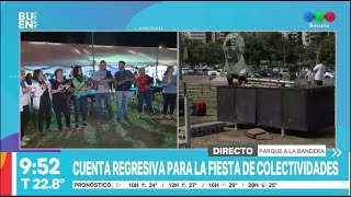 Cuenta regresiva para la Fiesta de las Colectividades ► Telefe Rosario [upl. by Leamhsi]