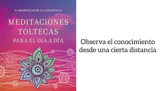 DESPARACITACION ENERGETICA Meditación 16 Los 4 acuerdos Toltecas Observa el conocimiento [upl. by Medora726]