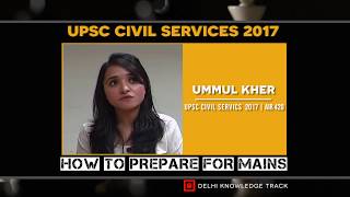 Part4 Interview  UPSC Civil Services 2017  Ummul Kher AIR – 420 [upl. by Kristos789]