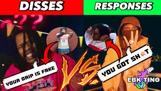 NYC Drill Disses Vs Responses Part 12Sdot Go  Sha Gz BLovee amp More [upl. by Eus]