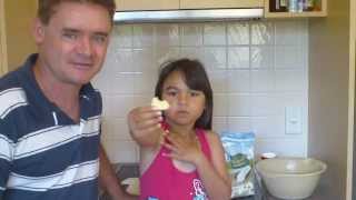 How to Bake an Australian Damper Bread with Marty and Karin [upl. by Oz]