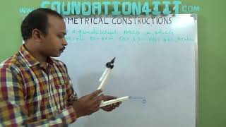 How to Construct a Quadrilateral when its four sides and one diagonal are given [upl. by Grefer]