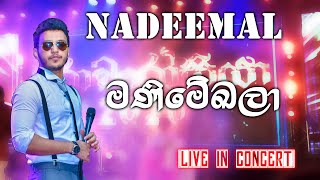 Nadeemal Perera  Manimekala Robarosiya Live in Concert 2020 [upl. by Ellinad]