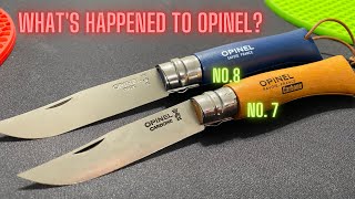 WHAT IS HAPPENING AT OPINEL BRANDNEW No 7 amp No 8 Review [upl. by Nosirrah]