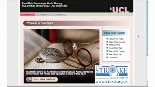 UCL helps stroke victims learn to read again [upl. by Ylrehc]