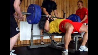 Bench Press RAW 220kg 485lb [upl. by Sandstrom]