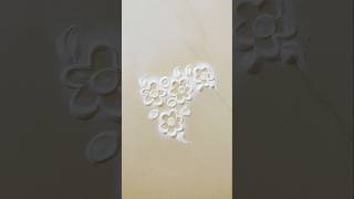 Easy Flower RangoliSimple flower rangoli [upl. by Naima]