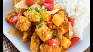 Panda Express SweetFire Chicken Breast Copycat Recipe  Bake It With Love [upl. by Marjie811]