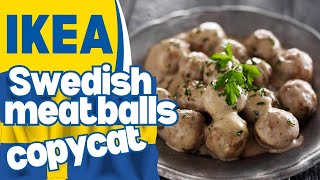 Ikea’s Swedish Meatballs Recipe Revealed  Step by Step Tutorial [upl. by Attiuqehs969]