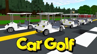 🏌️ Cruise in Style with the Golf Buggy Mod in Minecraft Bedrock ⛳️ [upl. by Nayarb]