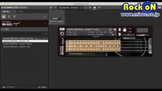066SCARBEE MMBASS AMPED ☆Native Instruments KOMPLETE 全音源試聴！ [upl. by Westleigh]